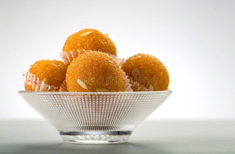 Laddu или laddu laddoo или motichoor стоковые изображения Laddu или laddu laddoo или motichoor стоковые изображения