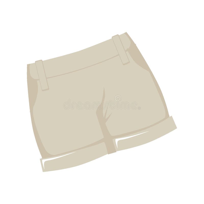 ladies shorts vector