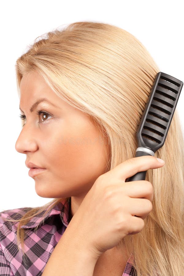 284 Woman Brushing Her Hair Love Stock Photos Free & RoyaltyFree