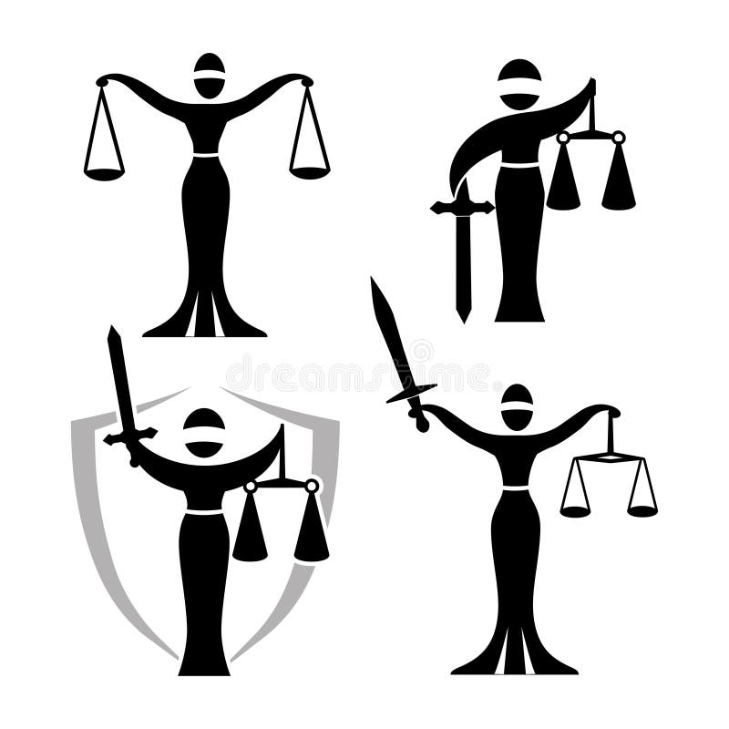 judge statue clipart