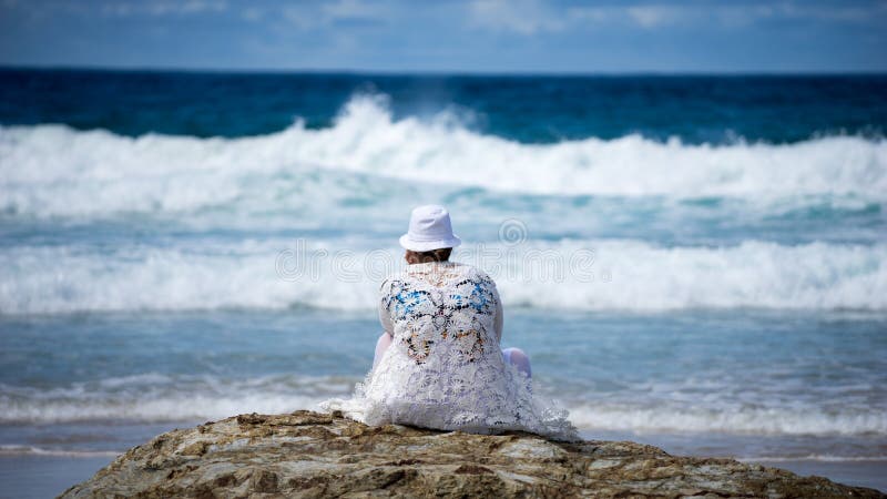 Young amateur at nude beach