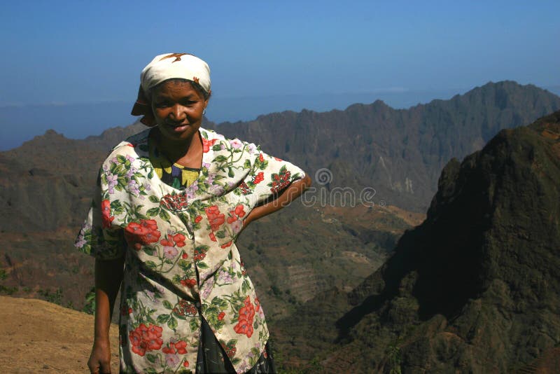 Lady of the mountains stock images Lady of the mountains stock images