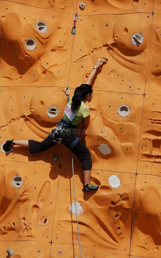 Lady Rock Climber