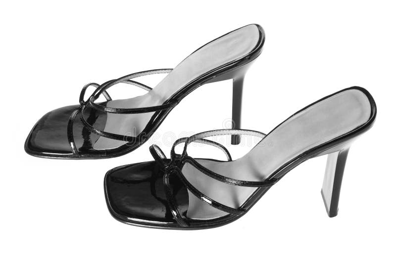 Lady Shoes stock image. Image of heels, style, isolated 19081673