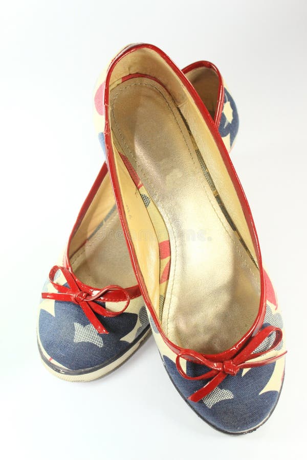 Lady Shoes stock image. Image of still, glamour, cutout 19081661