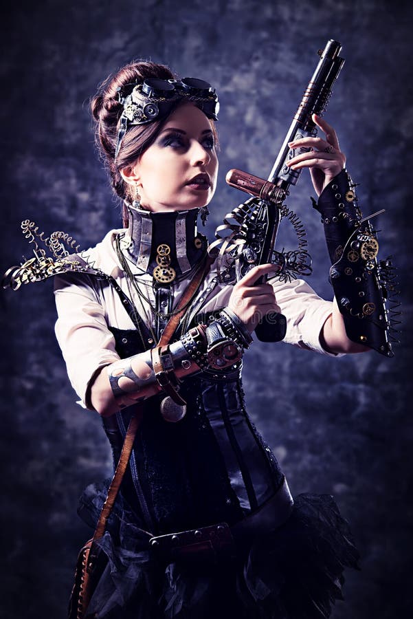 Lady steampunk