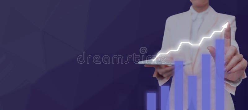 Lady in suit holding pen symbolizing successful teamwork accomplishing newest project plans. Woman carrying ballpoint stock image