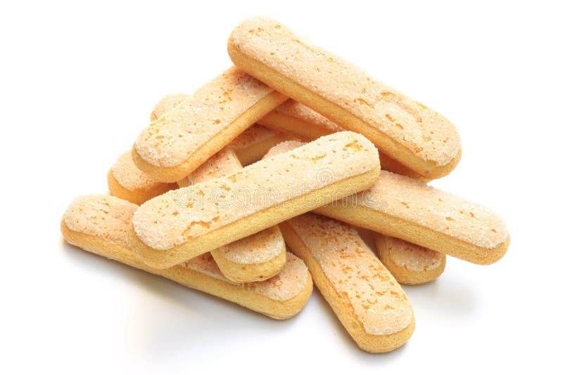 Fresh ladyfingers stock image. Image of isolated, studio 19439131