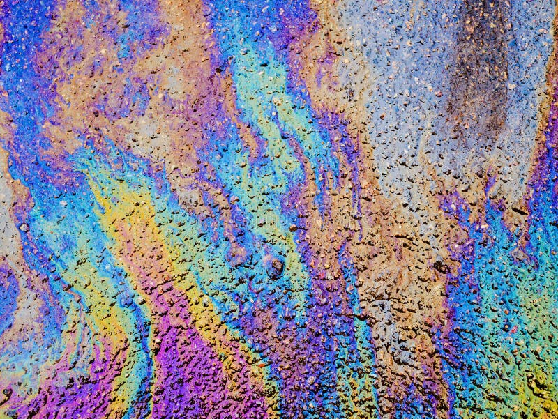 Ladă de ulei. fundal abstract cu textură colorată vibrantă. stock photo
