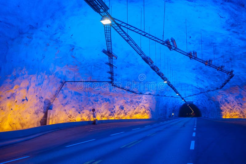 Laerdal tunnel, Norway, the longest in the world