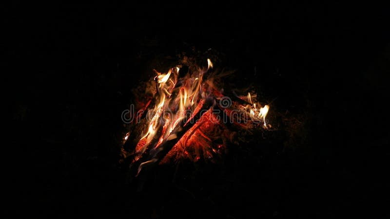 Lagerfeuerflammen