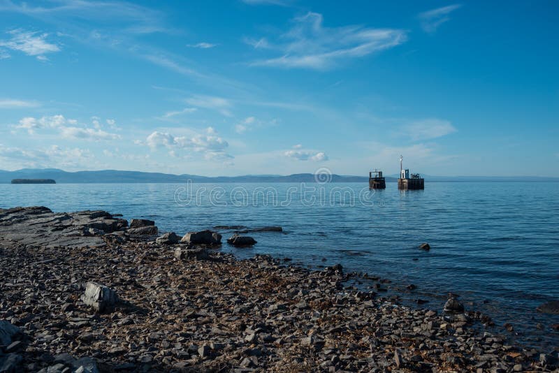 Lago Champlain imágenes de archivo libres de regalías Lago Champlain imágenes de archivo libres de regalías