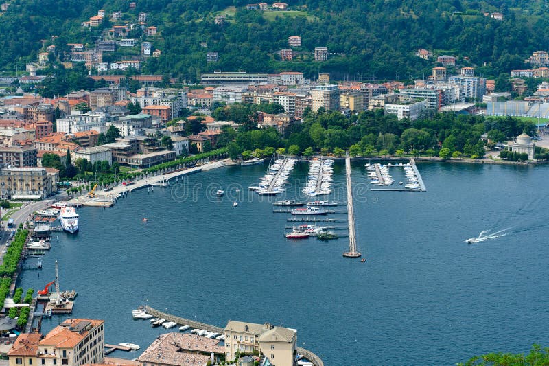 Lago di Como stock photos