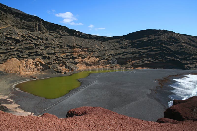 Lago di Verde, Lanzarote, Spain