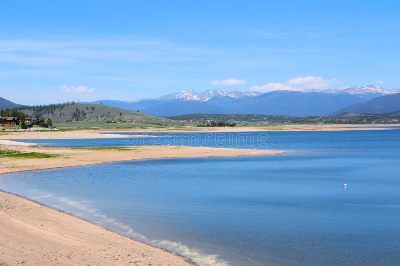 Lago Granby, Colorado imagem de stock royalty free Lago Granby, Colorado imagem de stock royalty free