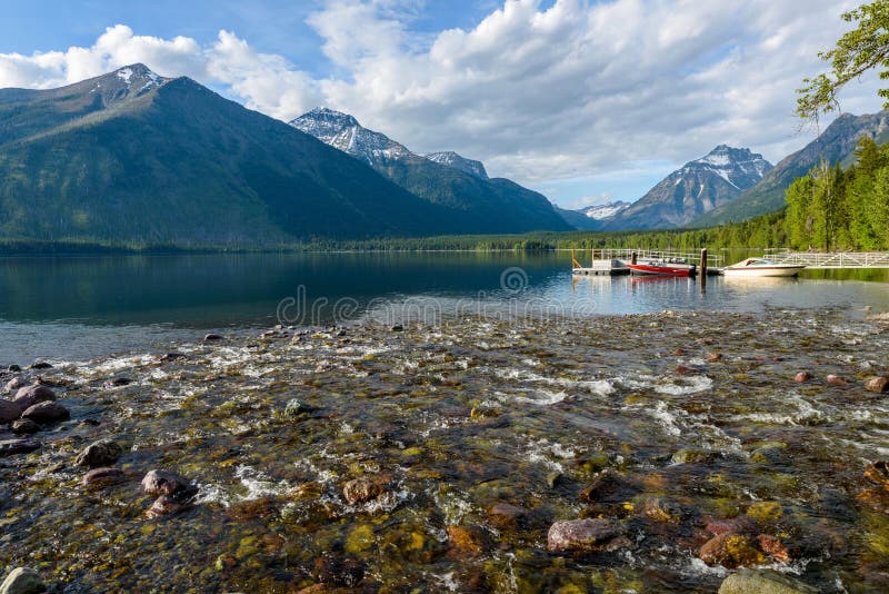 Lago Mcdonald fotos de stock Lago Mcdonald fotos de stock