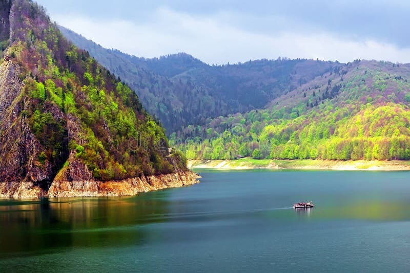 Lago mountain fotografia de stock royalty free Lago mountain fotografia de stock royalty free