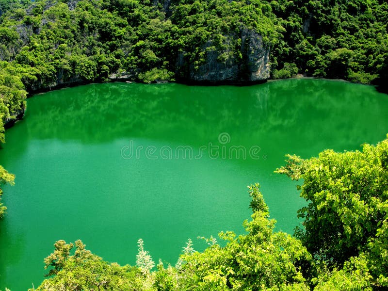 Lago nel cielo 2 fotografia stock Lago nel cielo 2 fotografia stock