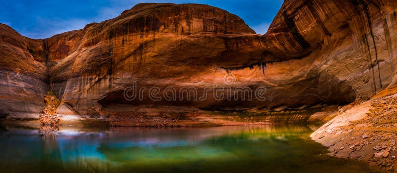 Lago Powell Lost Eden fotografía de archivo libre de regalías Lago Powell Lost Eden fotografía de archivo libre de regalías