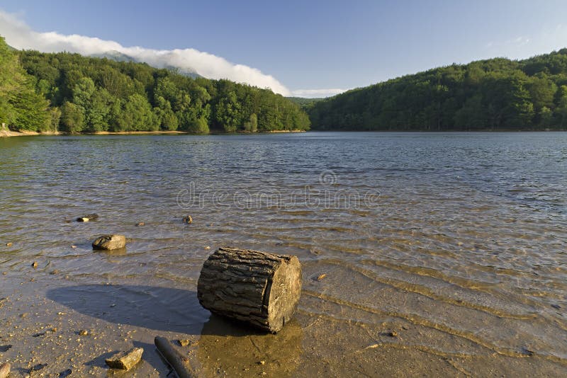 Lago Santa Fe, Montseny. España Imagen de archivo Imagen de bosque, cielo 20491659