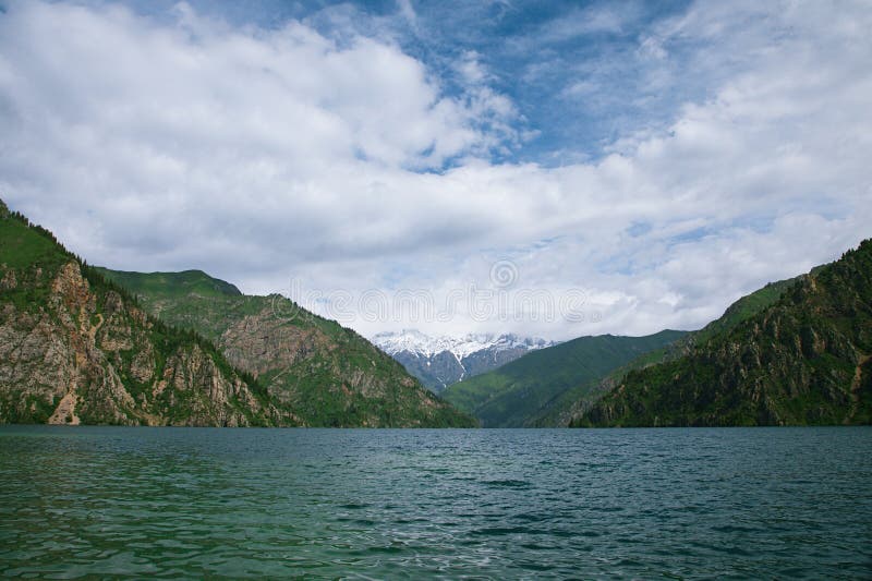 Lago Sary Chelek, regione di Jalal Abad, Kirghizistan, Asia centrale