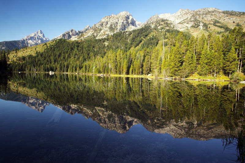 Lago string del ` s di Yellowstone fotografia stock Lago string del ` s di Yellowstone fotografia stock