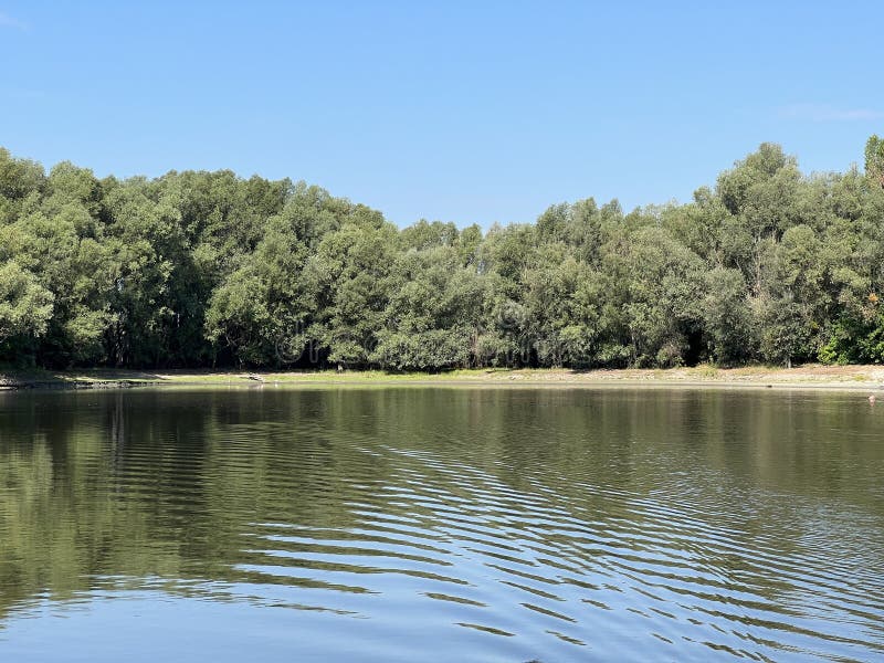 Lake Veliki Sakadas and floodplain forests, Kopacki rit Nature Park - Kopacevo, Croatia / Jezero Veliki Sakadaš i poplavne šume, Park prirode Kopački rit - Kopačevo, Hrvatska. Lake Veliki Sakadas and floodplain forests, Kopacki rit Nature Park - Kopacevo, Croatia / Jezero Veliki Sakadaš i poplavne šume, Park prirode Kopački rit - Kopačevo, Hrvatska