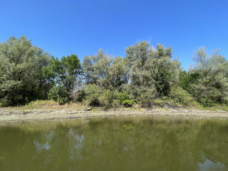 Lake Veliki Sakadas and floodplain forests, Kopacki rit Nature Park - Kopacevo, Croatia / Jezero Veliki Sakadaš i poplavne šume, Park prirode Kopački rit - Kopačevo, Hrvatska. Lake Veliki Sakadas and floodplain forests, Kopacki rit Nature Park - Kopacevo, Croatia / Jezero Veliki Sakadaš i poplavne šume, Park prirode Kopački rit - Kopačevo, Hrvatska