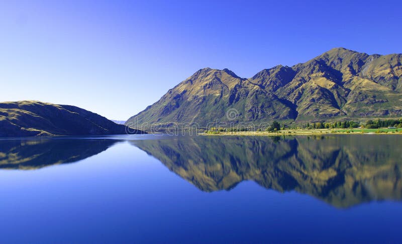 Lago Wanaka, Nuova Zelanda immagini stock libere da diritti Lago Wanaka, Nuova Zelanda immagini stock libere da diritti