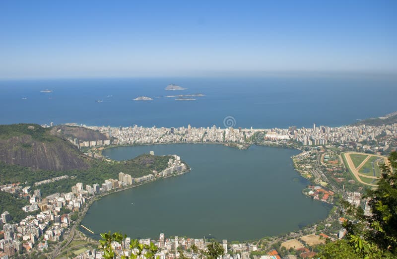 Lagoa Rodrigo de Freitas, Rio de Janeiro, Brasil.