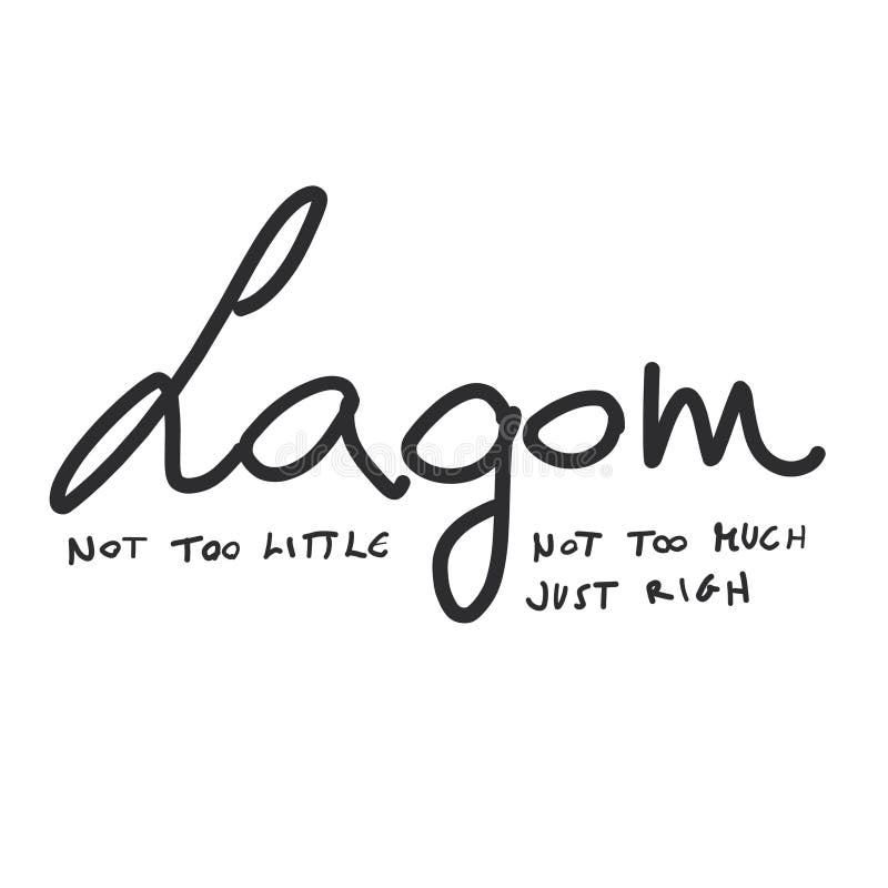 Vetores de Lagom Significa Texto Inspirador Escrito À Mão Estilo De Vida  Escandinavo Simples e mais imagens de Aconchegante - iStock