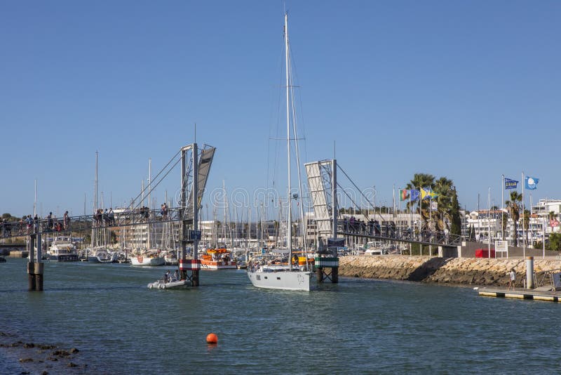 Marina de Lagos in Portugal