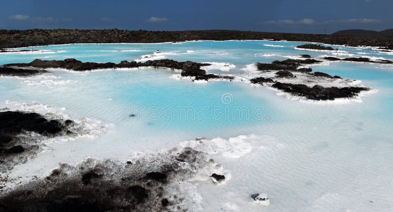 Laguna azul en Islandia reykjavik imagen de archivo libre de regalías Laguna azul en Islandia reykjavik imagen de archivo libre de regalías