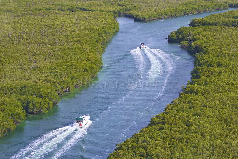 Lagune Quintana Roo in Cancun, Mexico