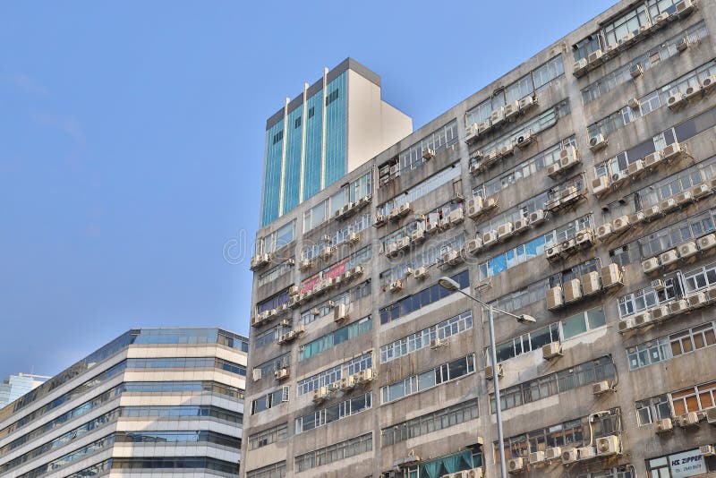 The Modern Factory Building Warehouse at Hk Editorial Photo - Image of