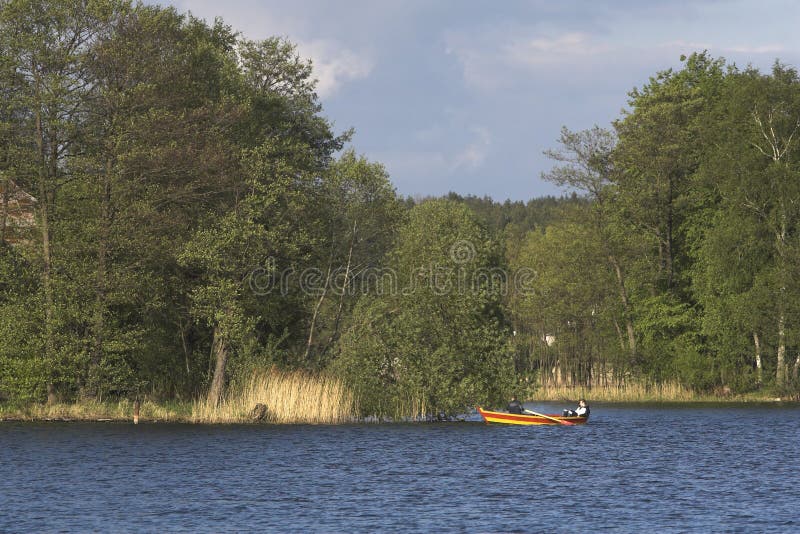 By the lake