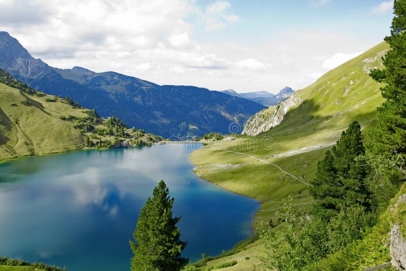 Lake in the Alps