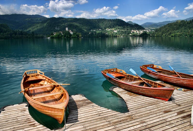 Lake Bled, Slovenia royalty free stock images