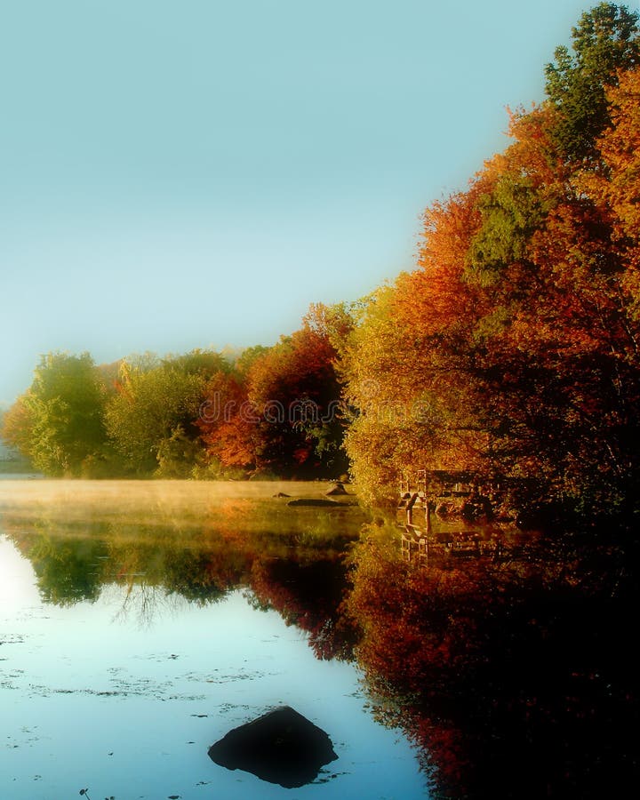 Lake Carmel stock photo. Image of fall, reserve, nest 2163178