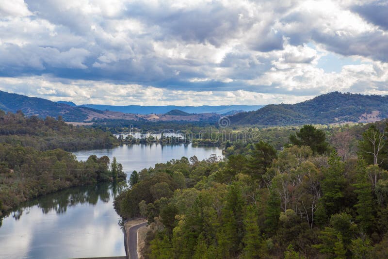 Lake Eildon, Victoria, Australia Stock Image Image of state