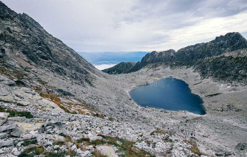 Jazero vo Vysokých Tatrách vzniklo topením ľadu