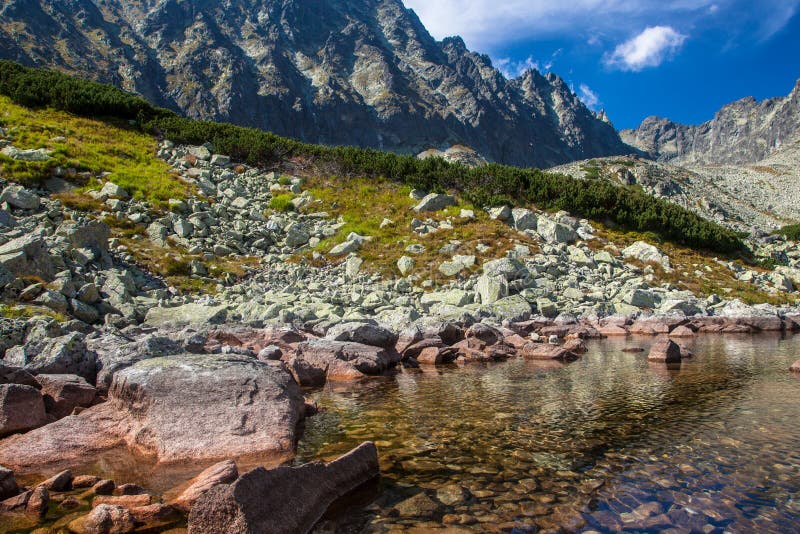 Lake in High Tatras, Slovakia