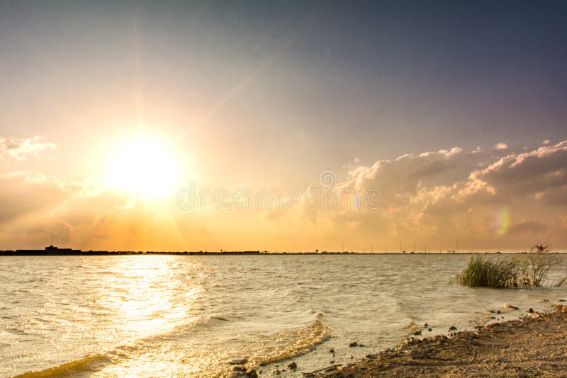 Lake Kirby Sunset stock photo. Image of summer, nature 93449586