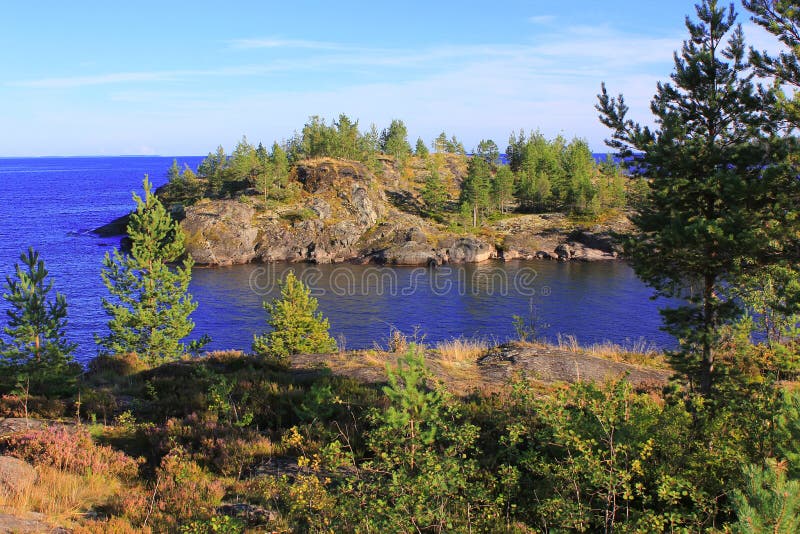 Lake Ladoga. Karelia. Russia Stock Image Image of russia, trees 27530367