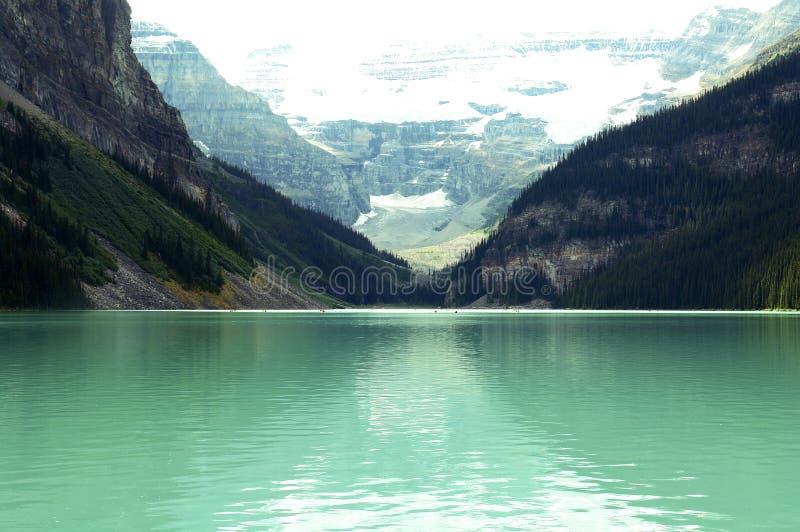 Lake Louise stock image