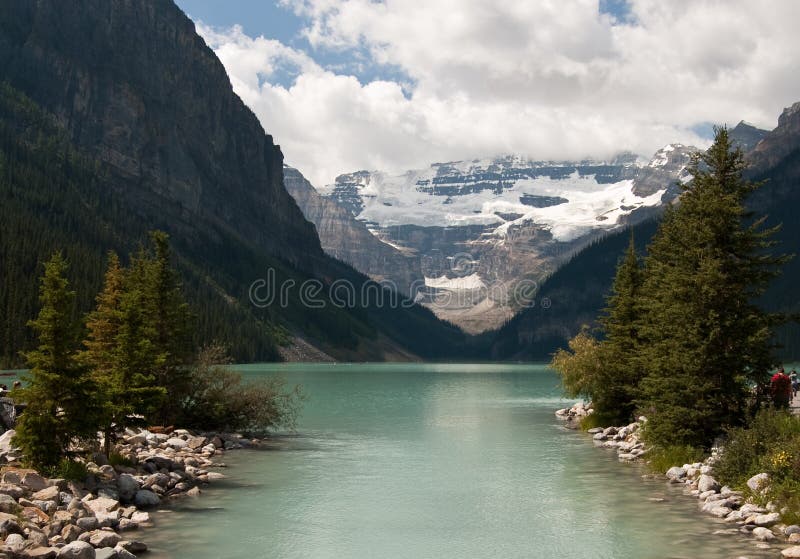 Lake Louise, Alberta, Canada stock images