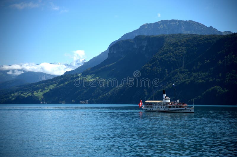 The lake of Luzern, Switzerland