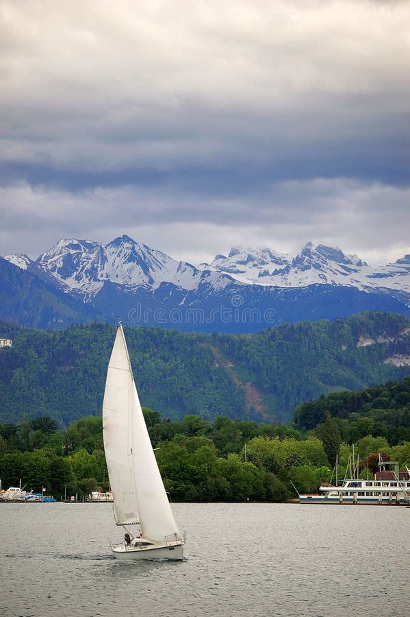 Lake of luzern, Switzerland