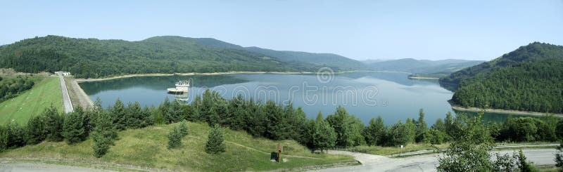 Lake in nature