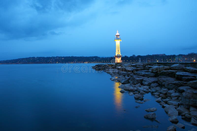 Lake in the Night